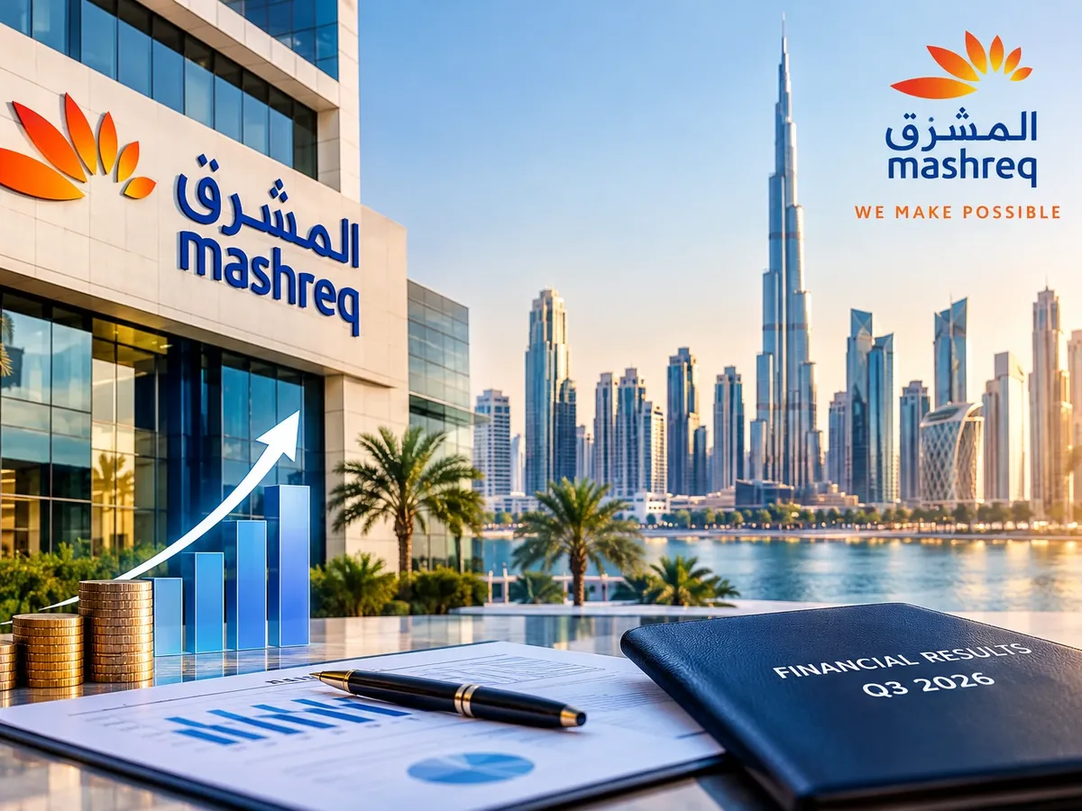 Mashreq reports 18% profit growth and a 15.7% effective tax rate for 9M 2026.