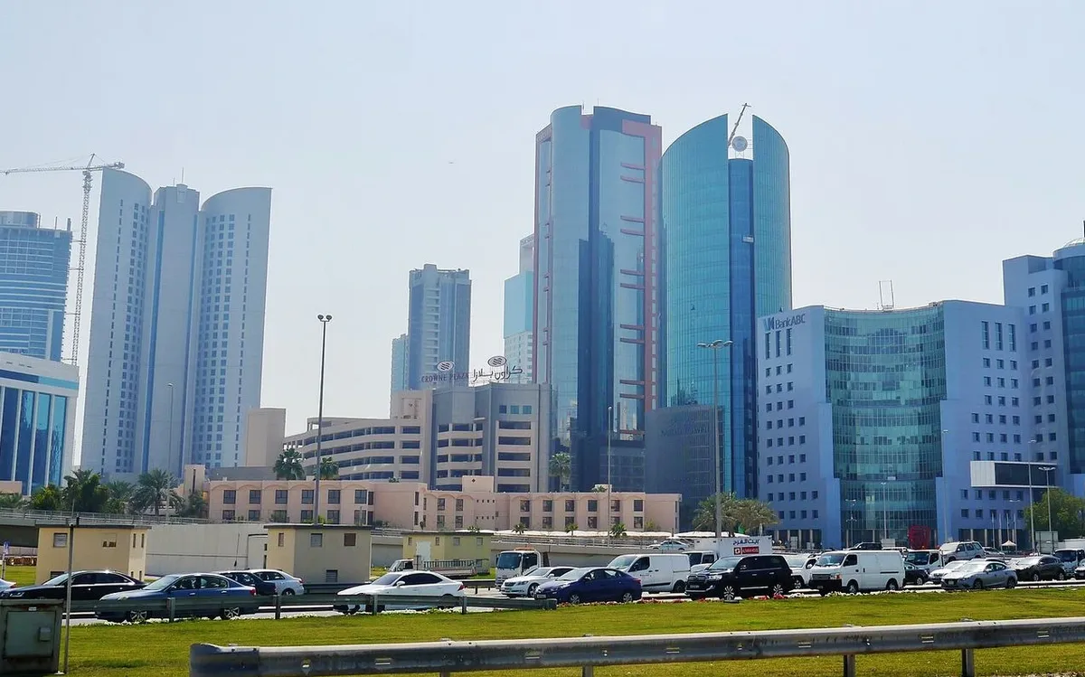 Office towers in Manama