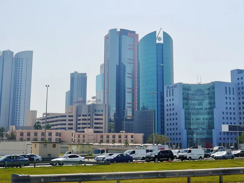 Office towers in Manama
